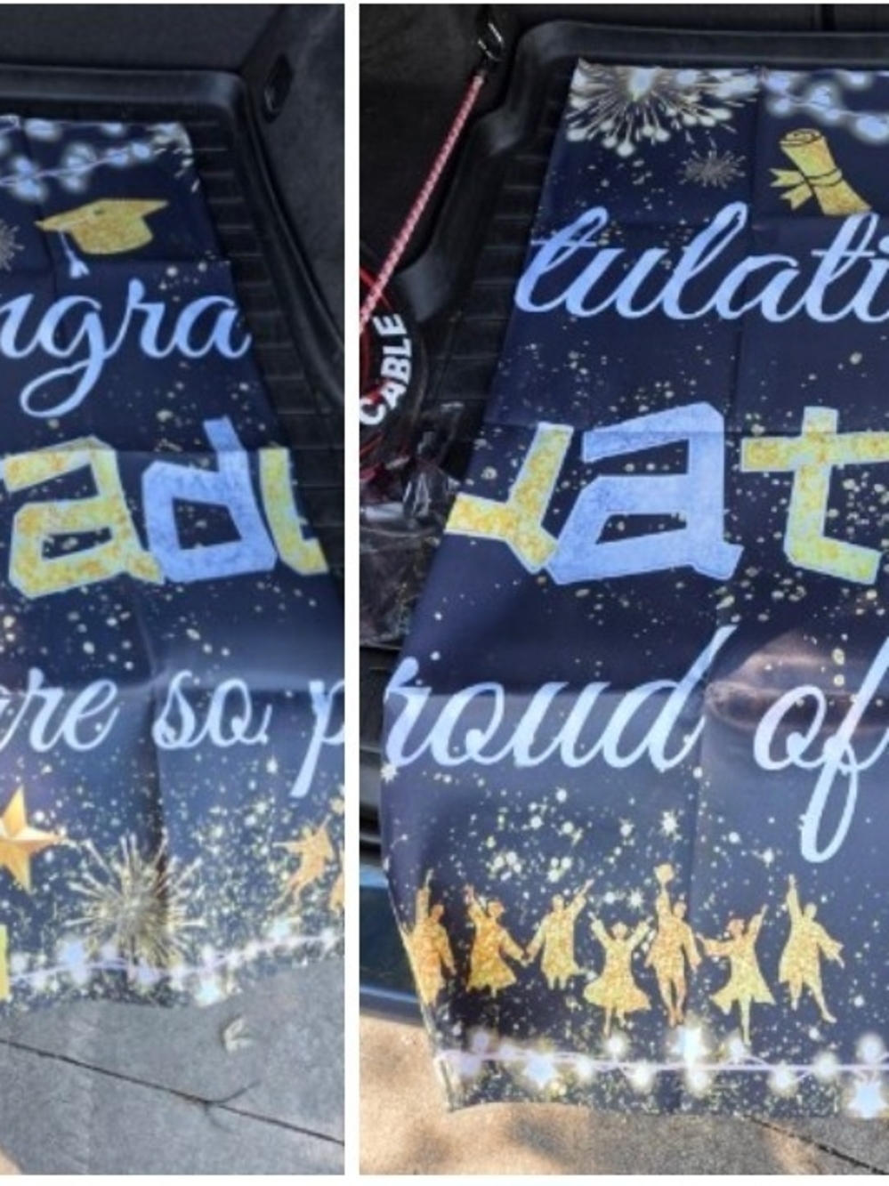 Graduation-Themed Banner/Wall Hanging 5x7